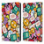 Adventure Time Graphics Pattern Leather Book Wallet Case Cover For Amazon Fire 7 2022