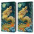 Kayomi Harai Animals And Fantasy Asian Dragon In The Moon Leather Book Wallet Case Cover For Amazon Fire 7 2022