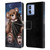Sarah Richter Animals Bat Cuddling A Toy Bear Leather Book Wallet Case Cover For Motorola Moto G84 5G