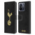 Tottenham Hotspur F.C. Badge Black And Gold Leather Book Wallet Case Cover For Xiaomi Redmi 12C