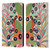Suzanne Allard Floral Art Joyful Garden Flower Leather Book Wallet Case Cover For Amazon Fire 7 2022
