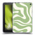 Kierkegaard Design Studio Art Modern Liquid Swirl in Sage Soft Gel Case for Amazon Fire 7 2022