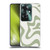 Kierkegaard Design Studio Art Retro Liquid Swirl Sage Green Soft Gel Case for OPPO Reno11 F 5G / F25 Pro 5G