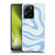 Kierkegaard Design Studio Art Blue Abstract Swirl Pattern Soft Gel Case for Xiaomi Redmi Note 12 Pro 5G