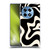Kierkegaard Design Studio Retro Abstract Patterns Black Almond Cream Swirl Soft Gel Case for OnePlus 12R