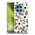 Kierkegaard Design Studio Retro Abstract Patterns Daisy Black Cream Dots Check Soft Gel Case for OnePlus 12R