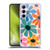 Gabriela Thomeu Retro Fun Floral Rainbow Color Soft Gel Case for Samsung Galaxy A35 5G