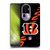 NFL Cincinnati Bengals Logo Stripes Soft Gel Case for OPPO Reno10 Pro+