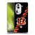 NFL Cincinnati Bengals Logo Stripes Soft Gel Case for OPPO Reno11 Pro