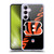 NFL Cincinnati Bengals Logo Stripes Soft Gel Case for Samsung Galaxy A35 5G