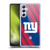 NFL New York Giants Artwork Stripes Soft Gel Case for Samsung Galaxy M54 5G