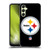 NFL Pittsburgh Steelers Logo Plain Soft Gel Case for Samsung Galaxy A24 4G / M34 5G