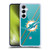 NFL Miami Dolphins Logo Stripes Soft Gel Case for Samsung Galaxy A55 5G