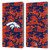 NFL Denver Broncos Graphics Digital Camouflage Leather Book Wallet Case Cover For Amazon Fire Max 11 2023