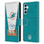 NFL Miami Dolphins Logo Art Banner Leather Book Wallet Case Cover For Samsung Galaxy M14 5G