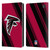 NFL Atlanta Falcons Artwork Stripes Leather Book Wallet Case Cover For Amazon Fire 7 2022