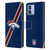 NFL Denver Broncos Logo Stripes Leather Book Wallet Case Cover For Motorola Moto G84 5G