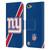 NFL New York Giants Logo Stripes Leather Book Wallet Case Cover For Apple iPod Touch 5G 5th Gen