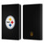 NFL Pittsburgh Steelers Logo Football Leather Book Wallet Case Cover For Amazon Kindle Paperwhite 5 (2021)