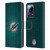 NFL Miami Dolphins Artwork LED Leather Book Wallet Case Cover For Xiaomi 13 Lite 5G