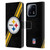 NFL Pittsburgh Steelers Logo Stripes Leather Book Wallet Case Cover For Xiaomi 13 Pro 5G