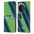 NFL Seattle Seahawks Artwork Stripes Leather Book Wallet Case Cover For OnePlus 11 5G