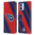 NFL Tennessee Titans Artwork Stripes Leather Book Wallet Case Cover For Motorola Moto G84 5G