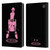 Chloe Moriondo Graphics Pink Leather Book Wallet Case Cover For Amazon Fire 7 2022