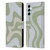 Kierkegaard Design Studio Art Retro Swirl Abstract Sage Leather Book Wallet Case Cover For Samsung Galaxy M14 5G