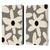 Kierkegaard Design Studio Retro Abstract Patterns Daisy Black Cream Dots Check Leather Book Wallet Case Cover For Amazon Kindle 11th Gen 6in 2022