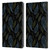 Episodic Drawing Pattern Leaves Leather Book Wallet Case Cover For Amazon Fire Max 11 2023