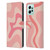 Kierkegaard Design Studio Retro Abstract Patterns Soft Pink Liquid Swirl Leather Book Wallet Case Cover For Xiaomi Redmi 12