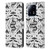 Episodic Drawing Pattern Flash Tattoo Leather Book Wallet Case Cover For Xiaomi 13 Pro 5G