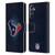 NFL Houston Texans Artwork LED Leather Book Wallet Case Cover For Samsung Galaxy A15