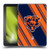 NFL Chicago Bears Artwork Stripes Soft Gel Case for Amazon Fire HD 8/Fire HD 8 Plus 2020