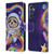 Carla Morrow Rainbow Animals Sloth Wearing A Space Suit Leather Book Wallet Case Cover For Samsung Galaxy A25 5G