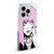 Zombie Makeout Club Graphics Pink Hair Soft Gel Case for Apple iPhone 14 Pro