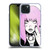 Zombie Makeout Club Graphics Pink Hair Soft Gel Case for Apple iPhone 15 Plus