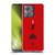 AC Milan Crest Patterns Red Soft Gel Case for Motorola Edge 40 Neo 5G