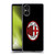 AC Milan Crest Full Colour Black Soft Gel Case for Sony Xperia 5 V 5G