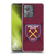 West Ham United FC Crest Gradient Soft Gel Case for Motorola Edge 40 Neo 5G