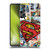 Superman DC Comics Comicbook Art Oversized Logo Soft Gel Case for Samsung Galaxy M55 5G