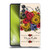 Frida Kahlo Red Florals Vine Soft Gel Case for Samsung Galaxy M55 5G