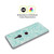 Micklyn Le Feuvre Floral Patterns Teal And Cream Soft Gel Case for Sony Xperia 5 V 5G