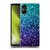 PLdesign Glitter Sparkles Aqua Blue Soft Gel Case for Sony Xperia 5 V 5G