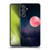 Cosmo18 Space Pink Moon Soft Gel Case for Samsung Galaxy M55 5G