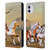 Simone Gatterwe Horses Wild Herd Leather Book Wallet Case Cover For Apple iPhone 11