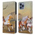 Simone Gatterwe Horses Wild Herd Leather Book Wallet Case Cover For Apple iPhone 14