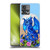 Stanley Morrison Art Blue Sapphire Dragon & Flowers Soft Gel Case for Motorola Moto Edge 30 Fusion