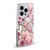 LebensArt Birds And Floral Pink Flower Pattern Kopie Soft Gel Case for Apple iPhone 13 Mini